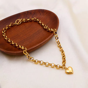 18K Gold-Plated,Titanium Steel,Silver-plated Care instructions: Avoid wearing du necklace in Silver with not applicable