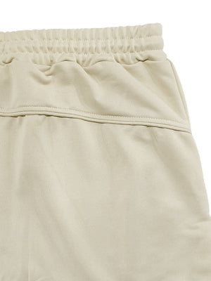 Men's Full Size Casual Drawstring Joggers in Khaki