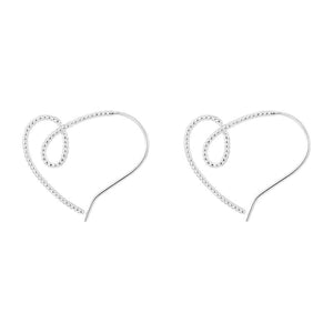 Silver earrings