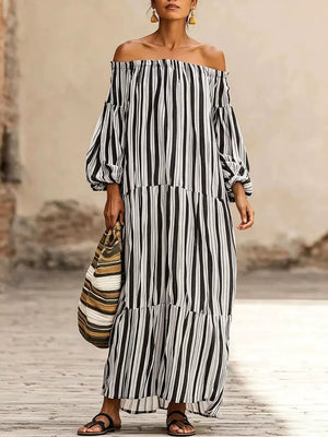 Lime maxi dress with maxi and pullover