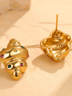 glam earrings in Gold with not applicable