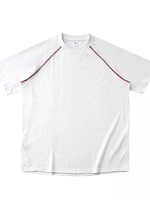 Black Men S Round Neck Short Sleeve T-shirt