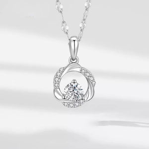925 sterling silver,Zircon Care instructions: Avoid wearing during exercise, as necklace in Silver with delicate silhouette