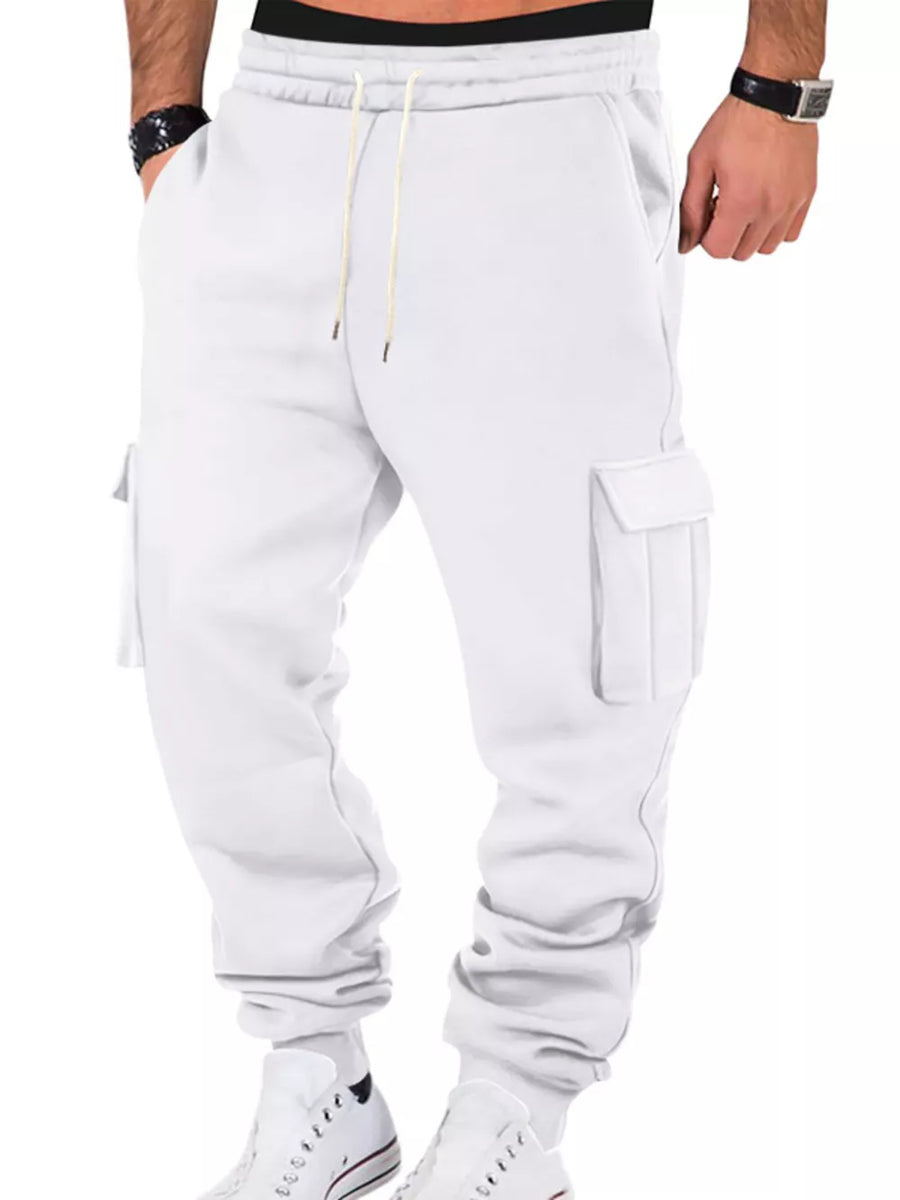 95%polyester,5%spandex Care instructions: Machine wash cold joggers in Dark Gray with tapered silhouette