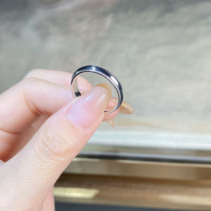 ring in silver