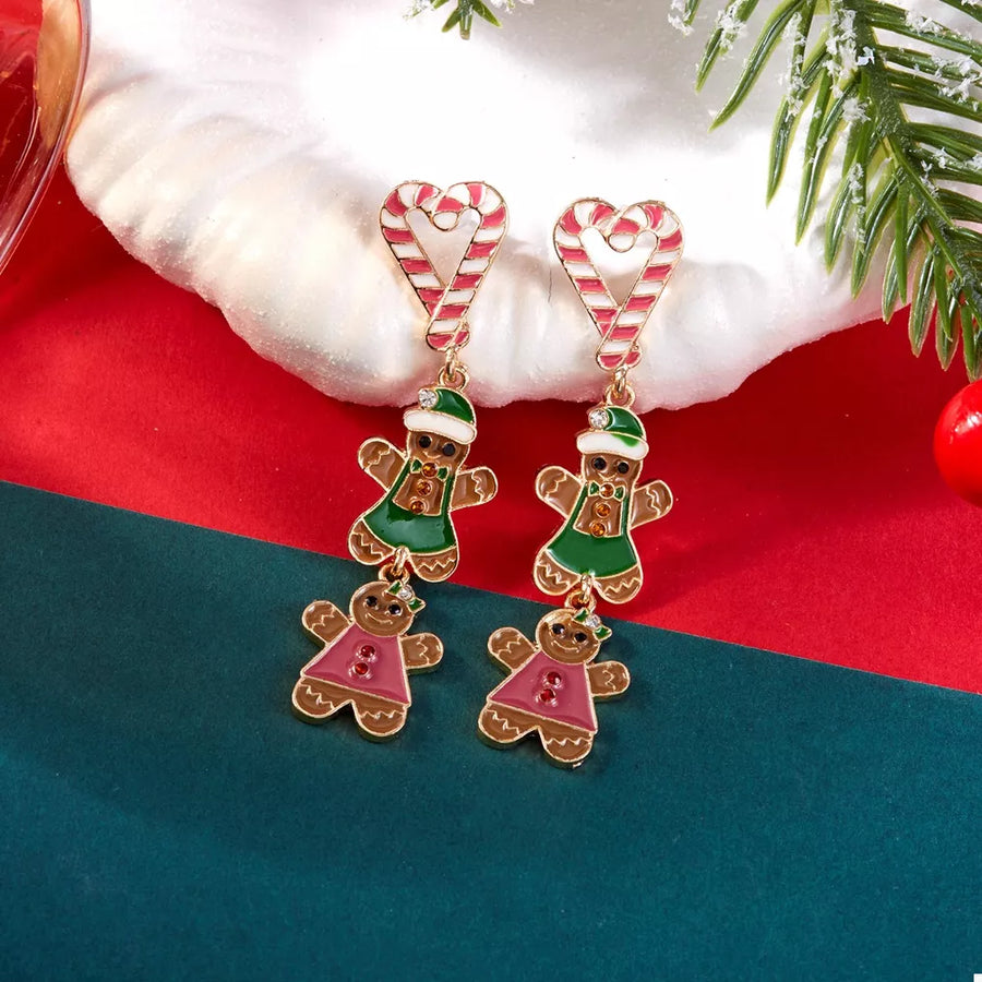 18K Gold-Plated, Zinc alloy, Copper Care instructions: Avoid wearing during exer earrings in green with straight silhouette