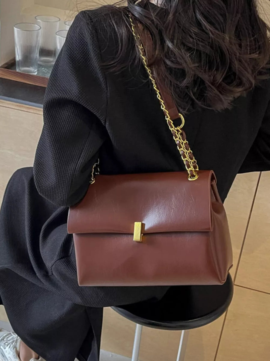 Chain Strap Shoulder Bag option 5