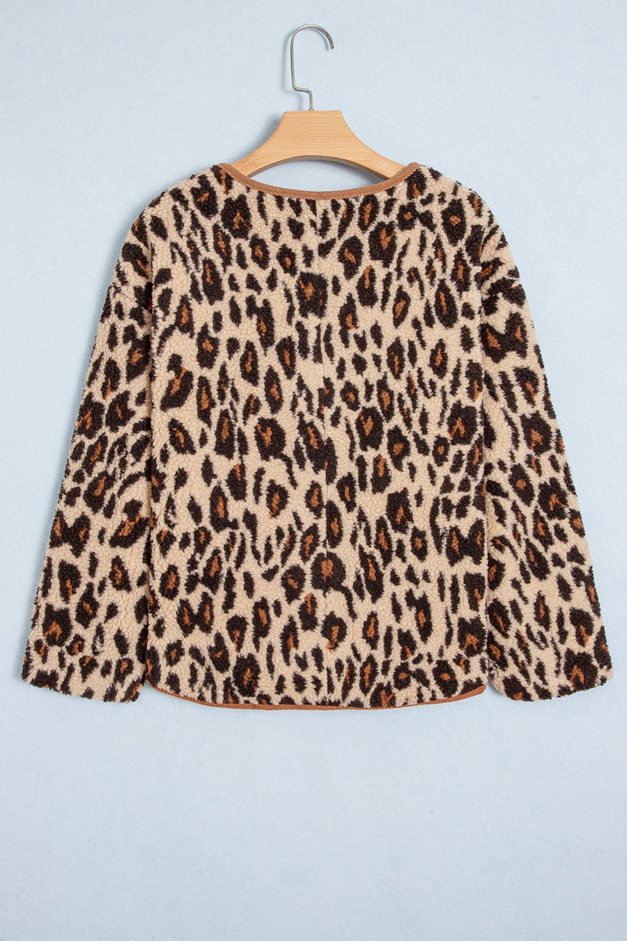 camel jacket with pocketed and long sleeve