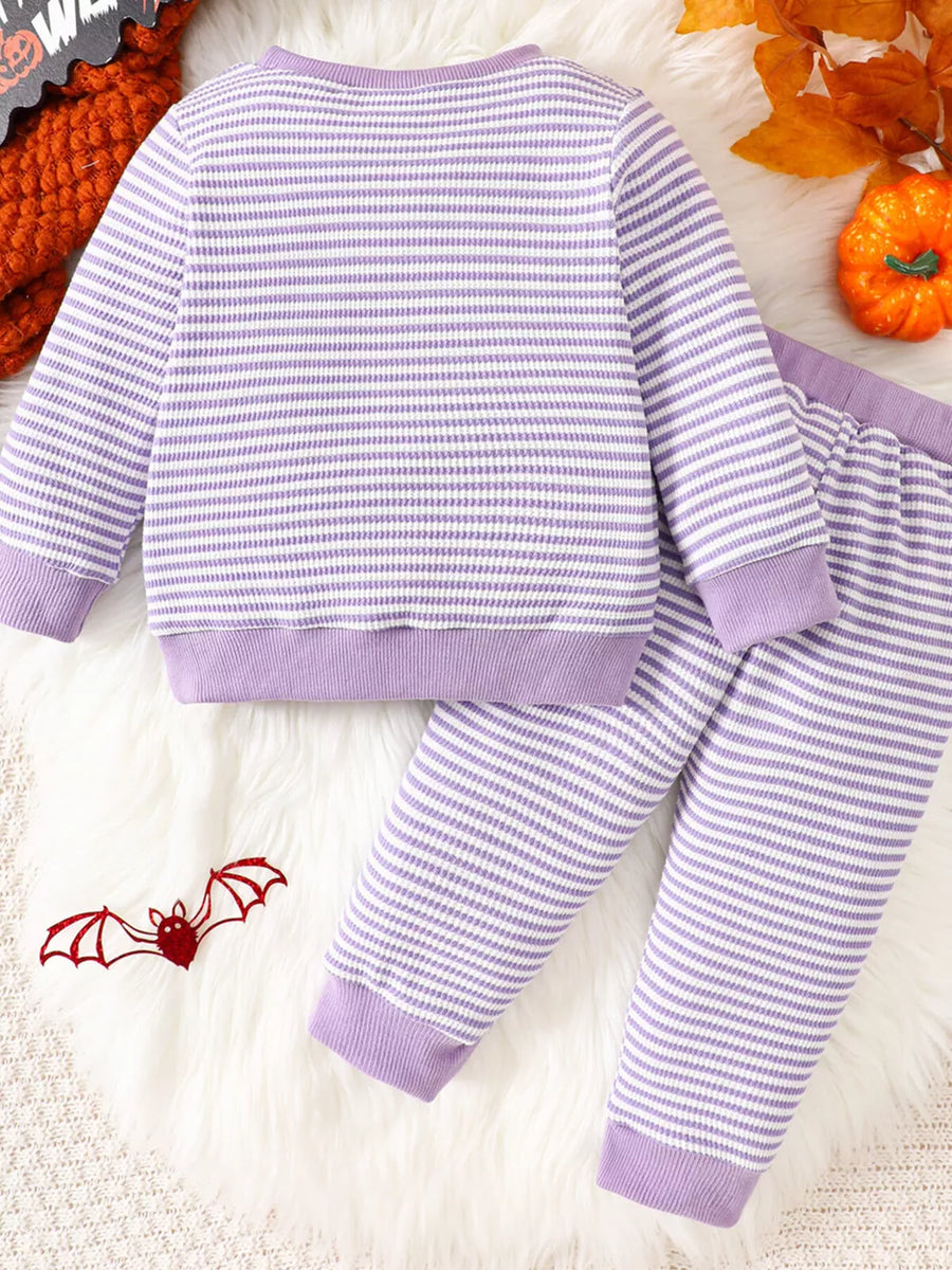 orange pajama set