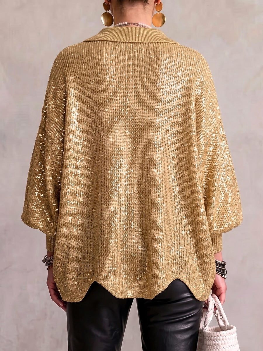100% polyester Care instructions: Machine wash cold cardigan in White with relaxed silhouette