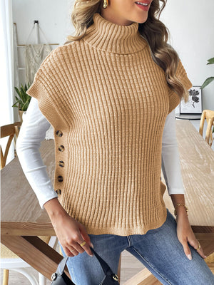sweater vest featuring ribbed in Navy Blue with 100% polyester Care instructions: Machine wash cold texture