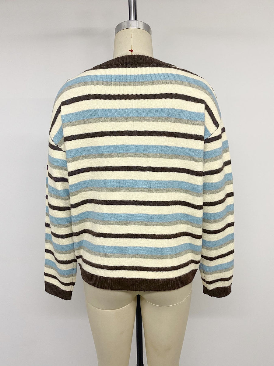 cardigan in light blue