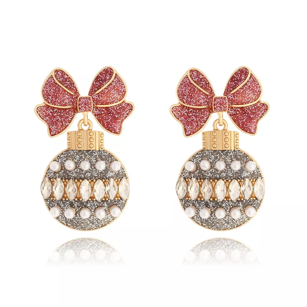 Synthetic Pearl, 18K Gold-Plated, Resin, Zinc alloy, Rhinestone Care instruction earrings in gold with drop silhouette