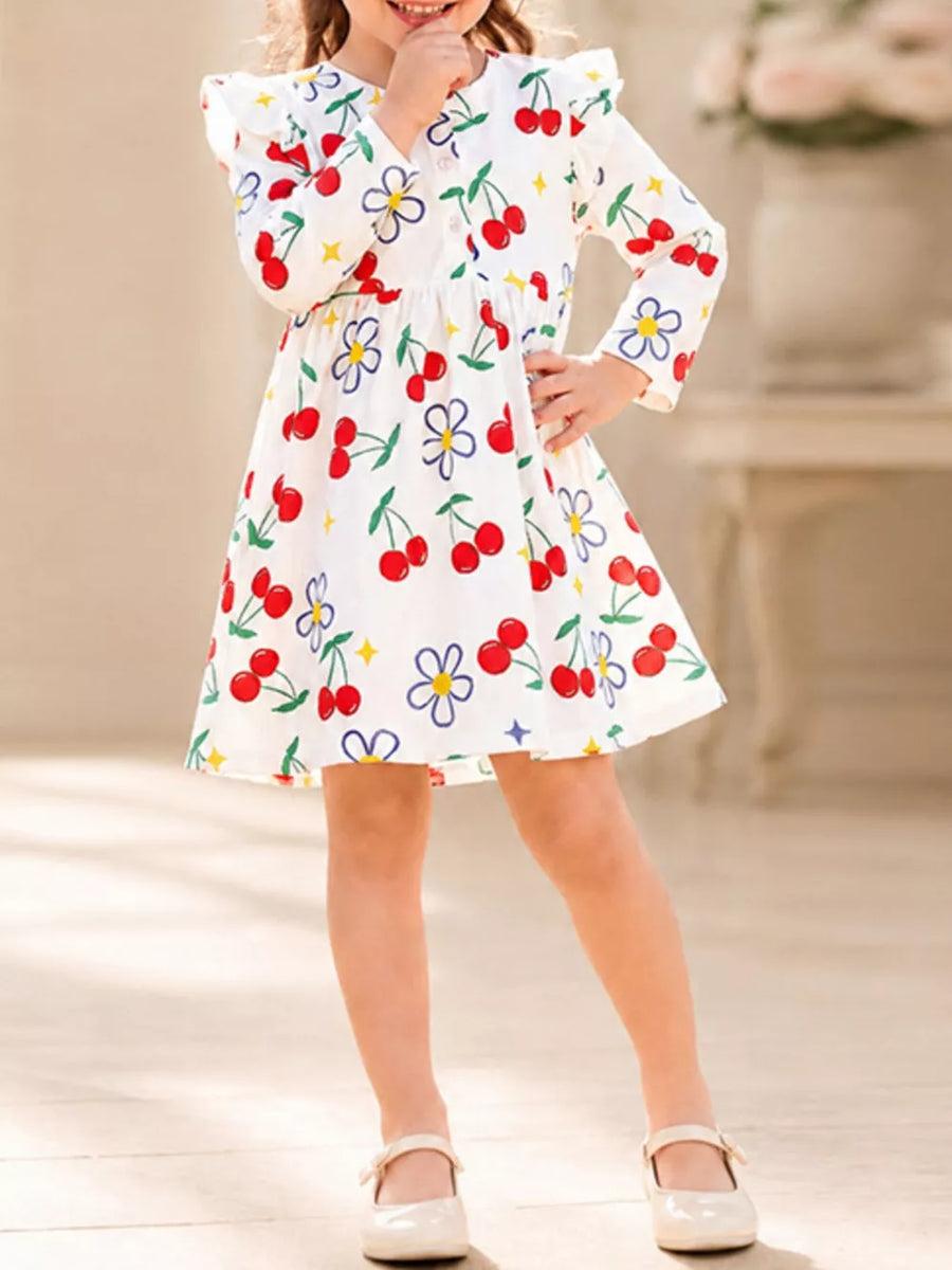 95%cotton, 5%spandex Care instructions: Machine wash cold A-line dress in green with A-line silhouette