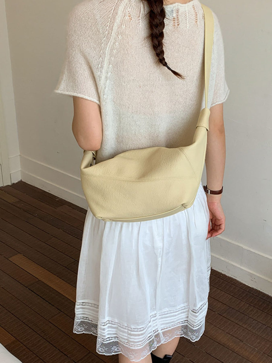Yellow crossbody bag