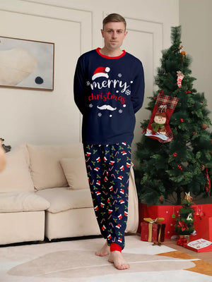 classic pajama set in Dad with crew neck