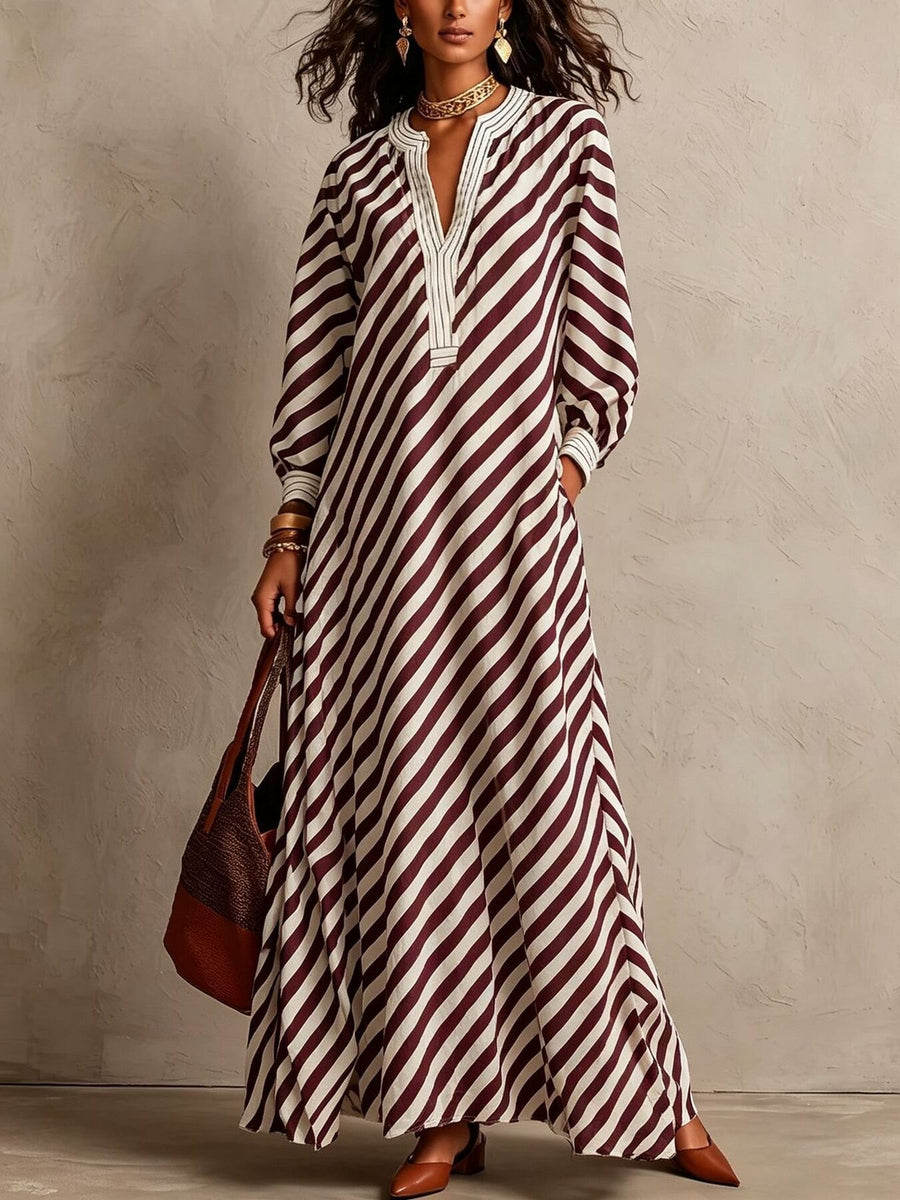 Black maxi dress with maxi and pullover
