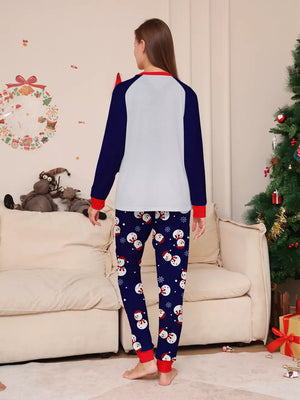 Kid pajama set with hip-length top, full-length pants and pullover with elastic waist