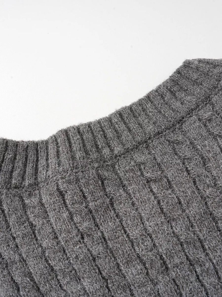 Men's Ribbed Short Sleeve Knit Top option 6