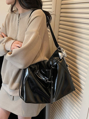Black handbag