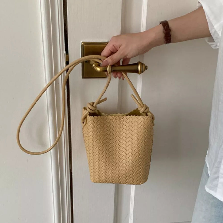 Woven Straw Crossbody Bag option 6