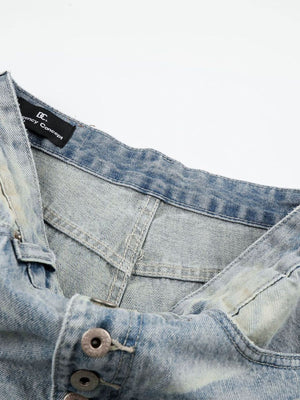 wide-leg jeans in Blue