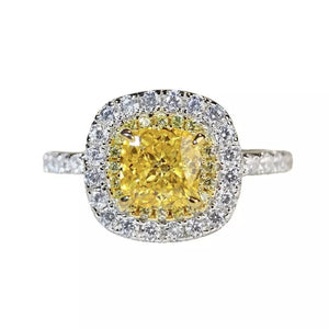 glam ring in silver with null