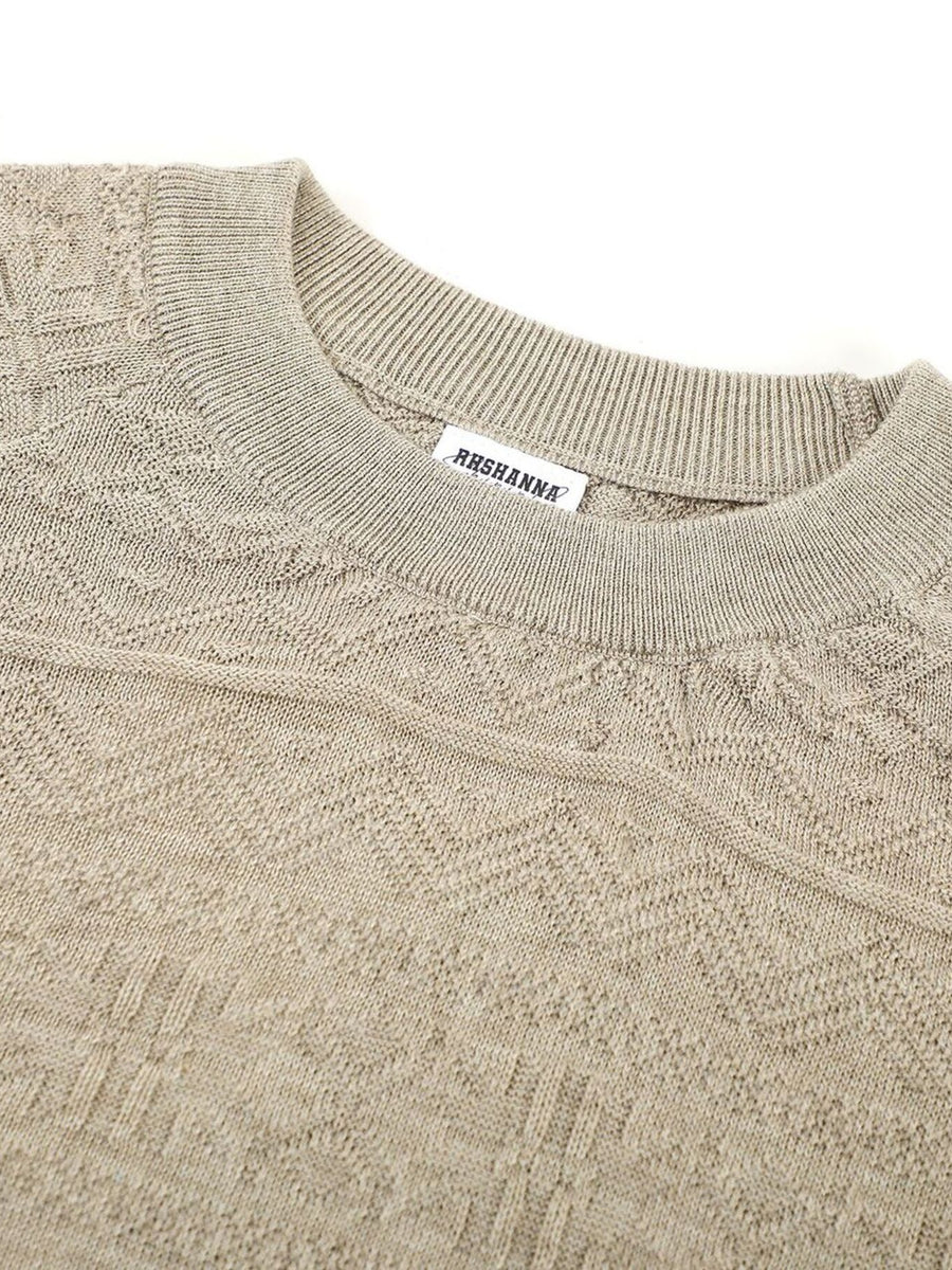 White pullover sweater with hip-length and pullover