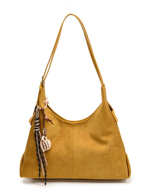 red with shoulder bag with shoulder strap