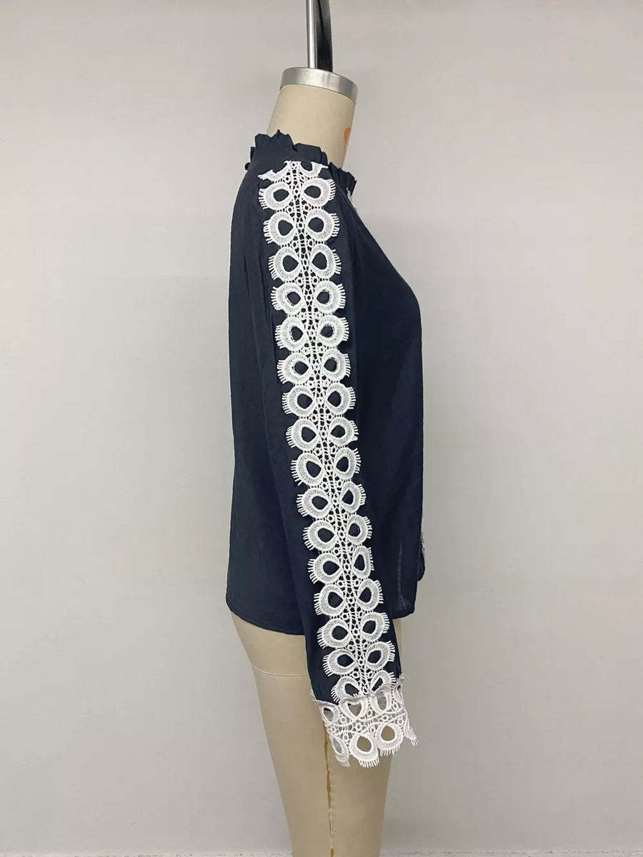 blouse in ivory