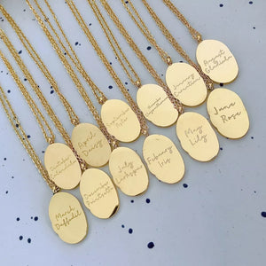 style three necklace featuring engraved and floral