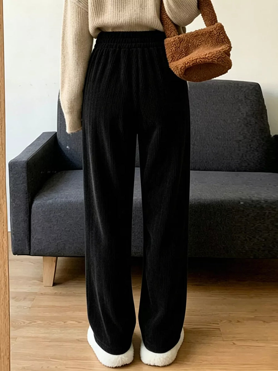 Corduroy Wide-leg Pants, view 11