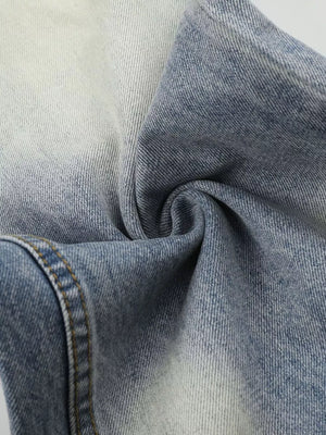 Men S Washed Wide Leg Jeans option 9