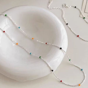 necklace in silver