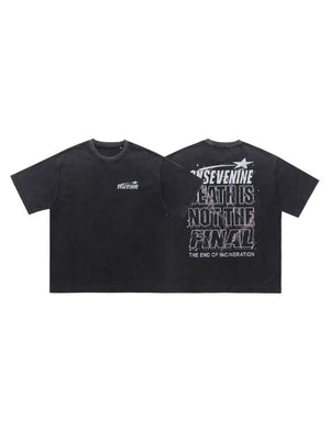 Men's Vintage Washed Graphic T-shirt option 5
