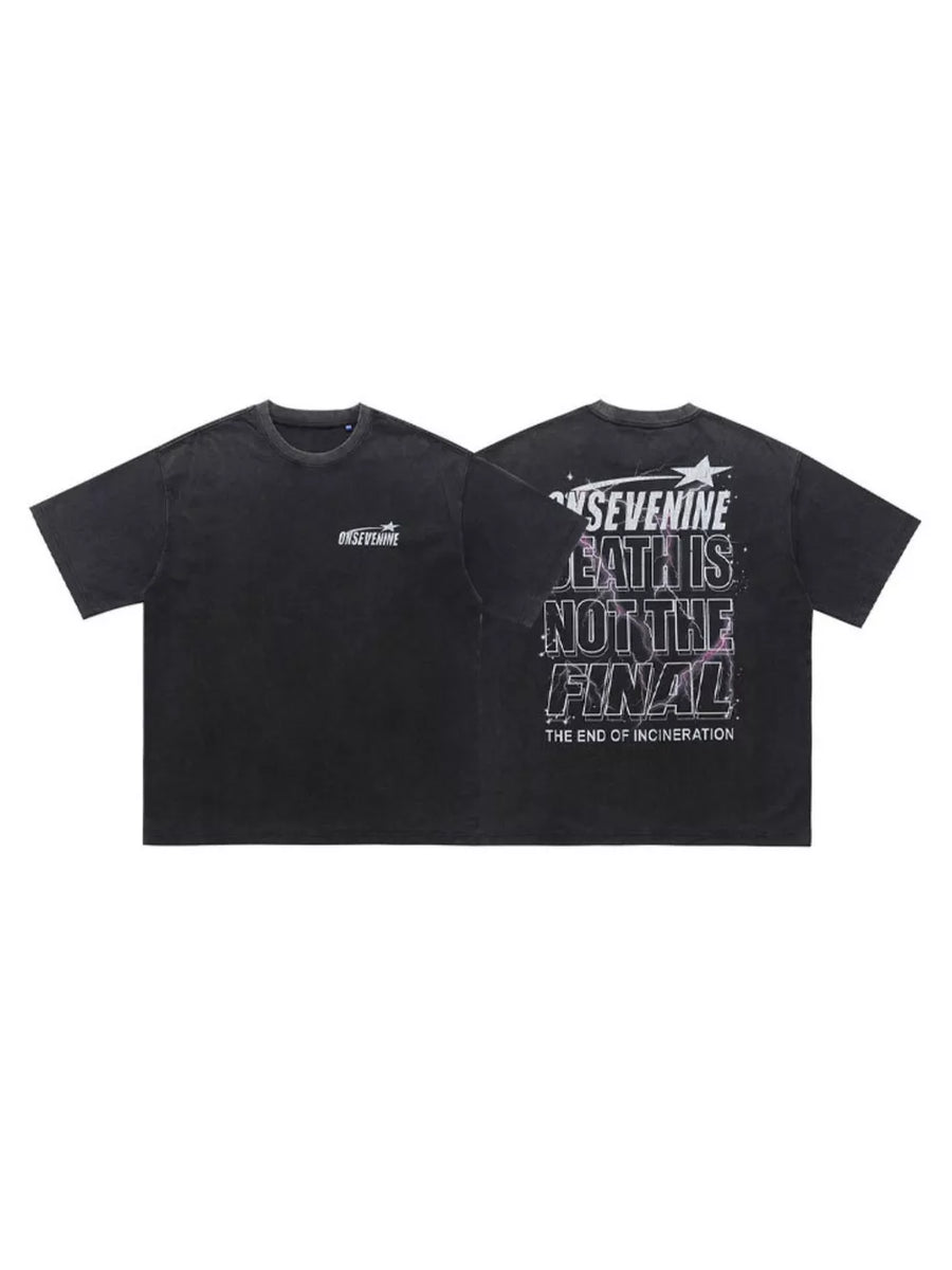 Men's Vintage Washed Graphic T-shirt option 5