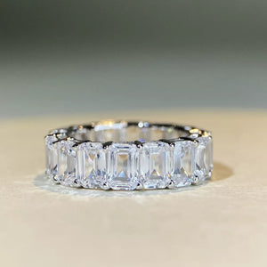 925 sterling silver,Zircon Care instructions: Avoid wearing during exercise, as ring in Silver with straight silhouette