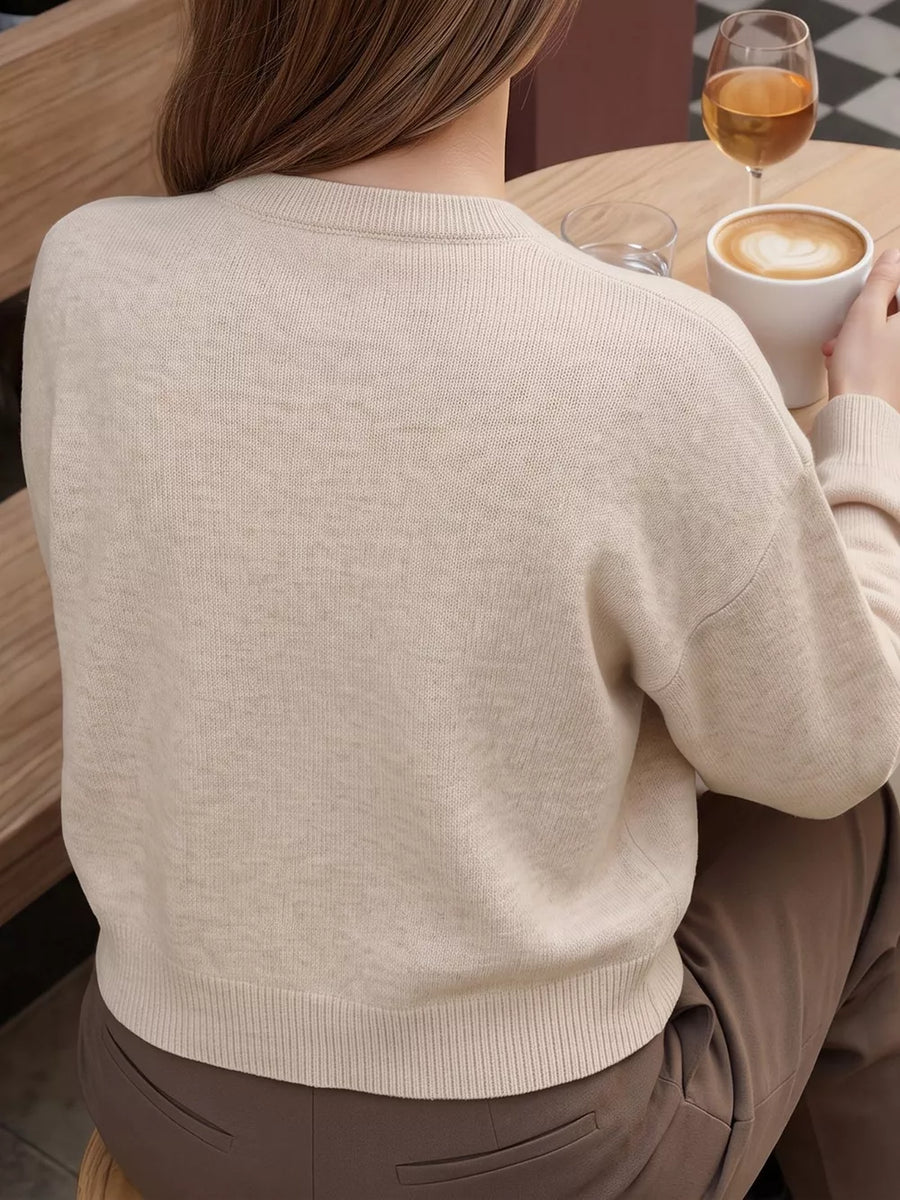 Button-down Long-sleeve Top option 7