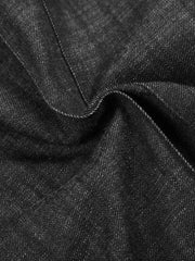 Men's Wide Leg Jeans Black option 7