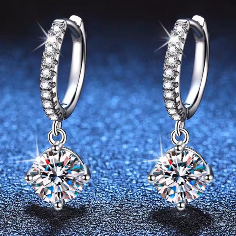 classic earrings in Silver with not applicable