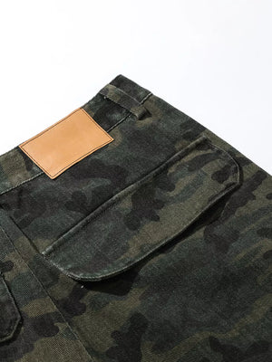 Men's Camouflage Cargo Capris option 6