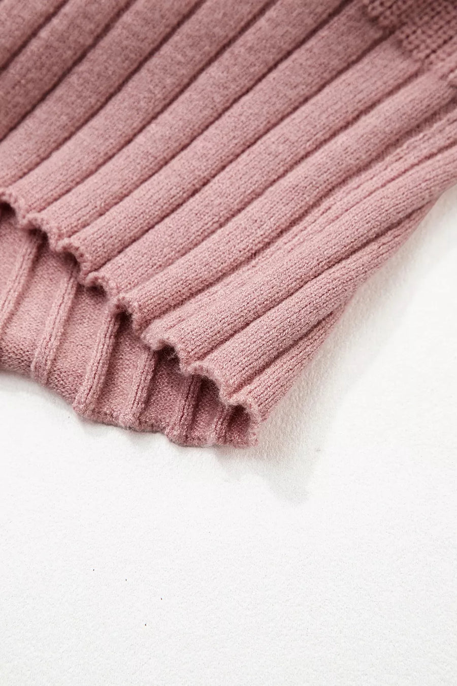 cardigan in Dusty Pink