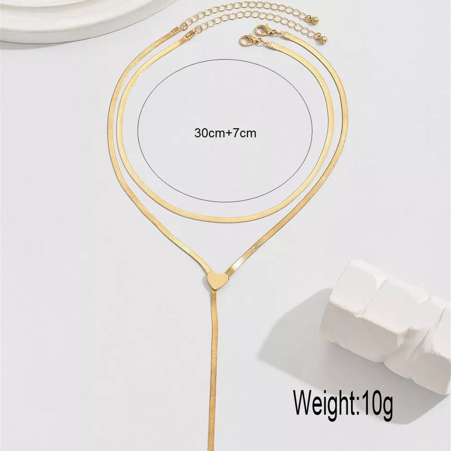 gold necklace