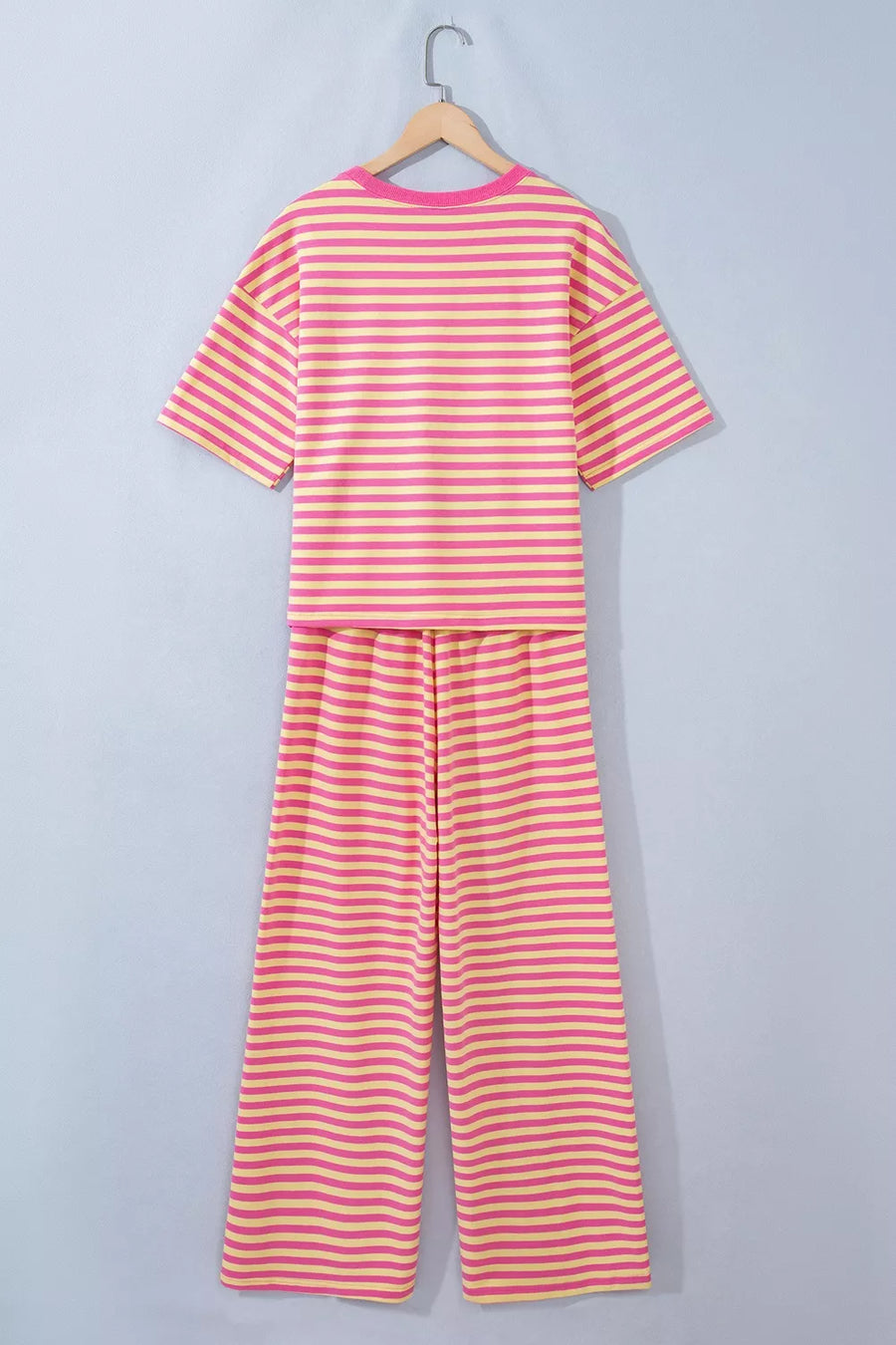 pale yellow pajama set