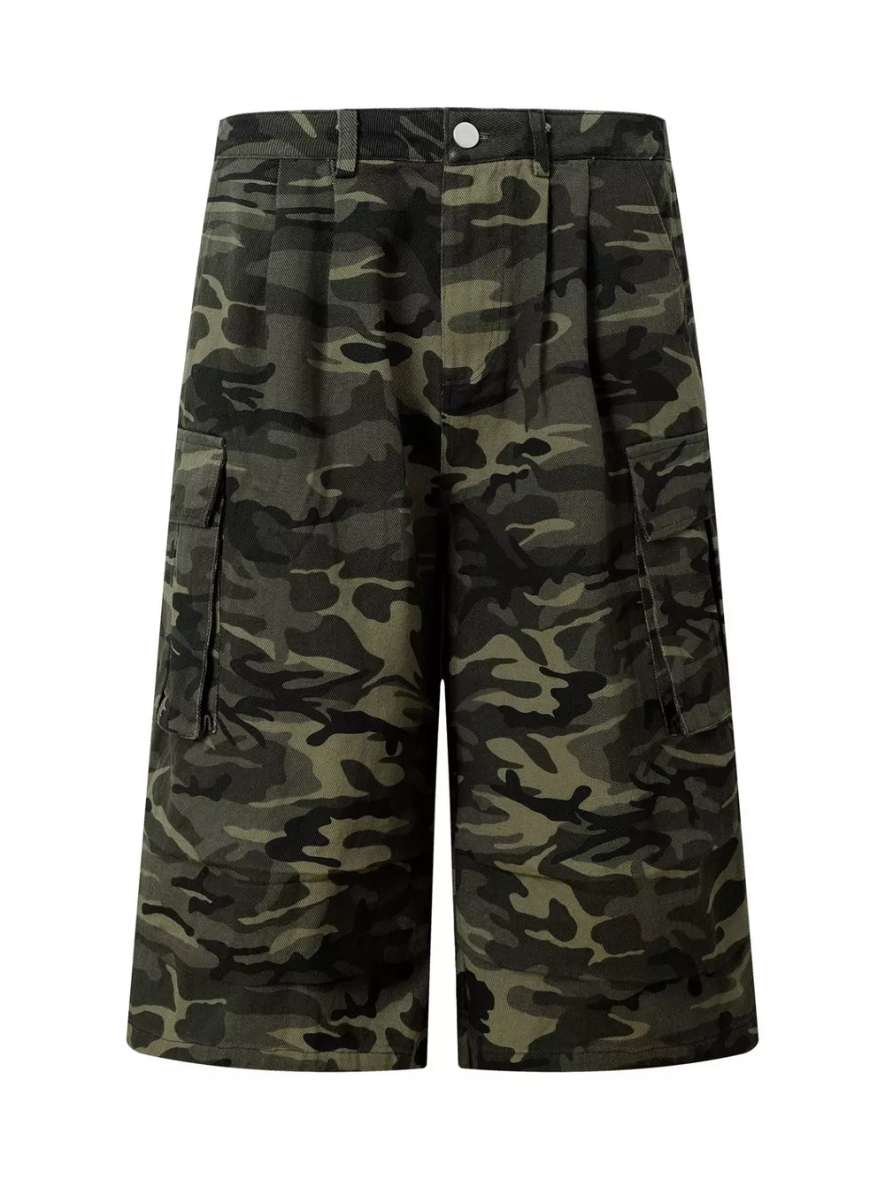 olive green capris with camo and N/A