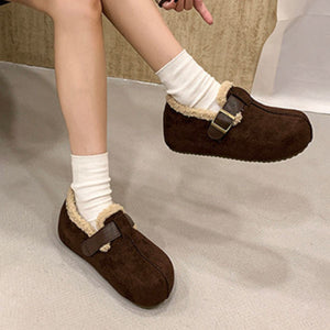 Suede,Fluff,Rubber Imported Size &amp slip-ons in camel with slip-on silhouette