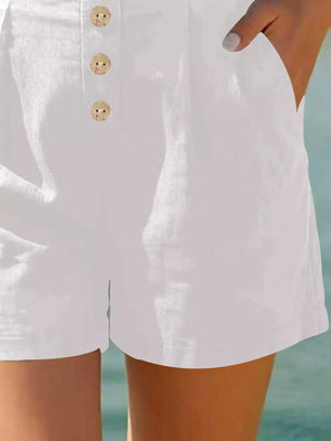 100% polyester Care instructions: Machine wash cold shorts in Brown with relaxed silhouette