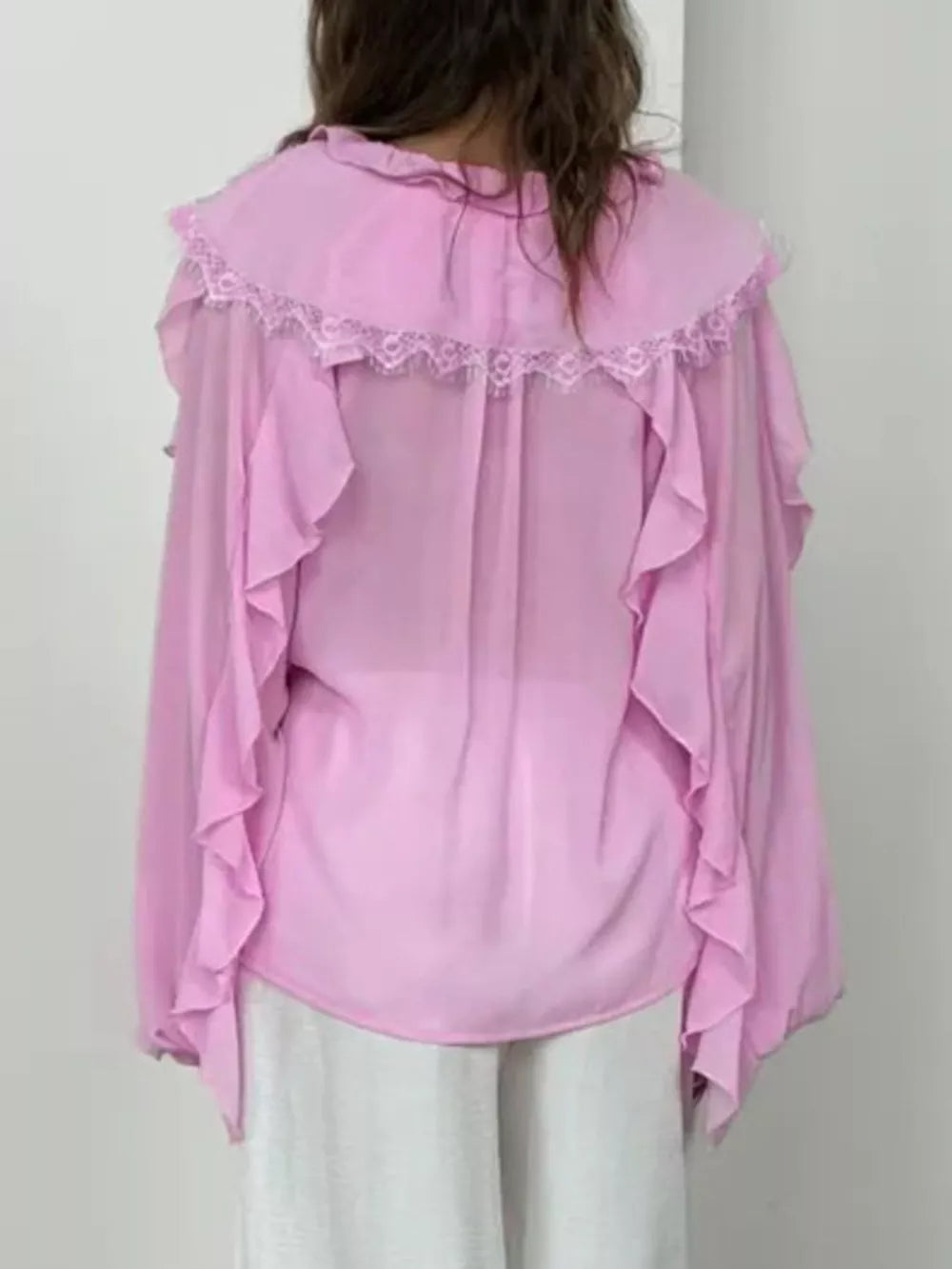 blouse in Pink