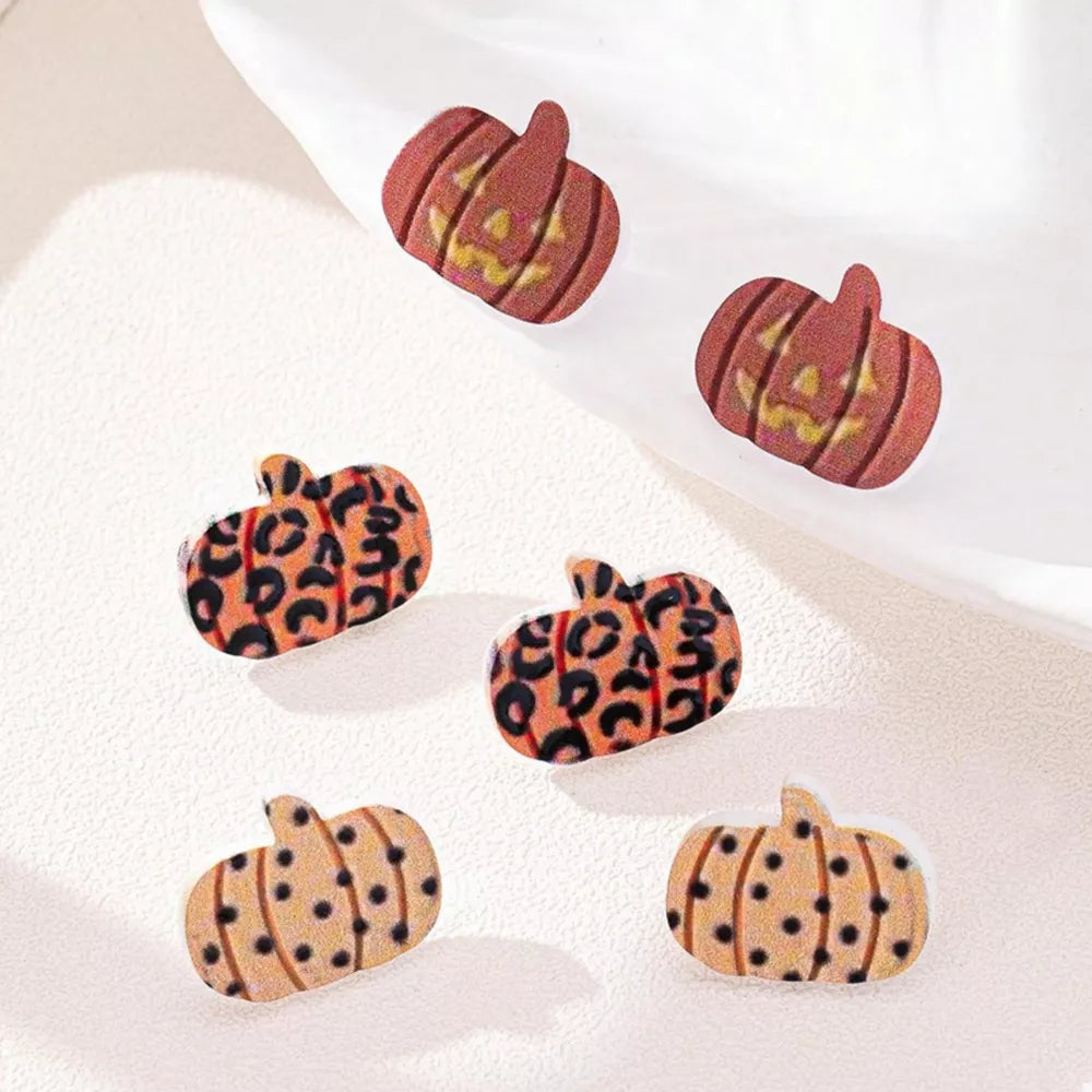 Acrylic Care instructions: 1 earrings in peach with stud silhouette