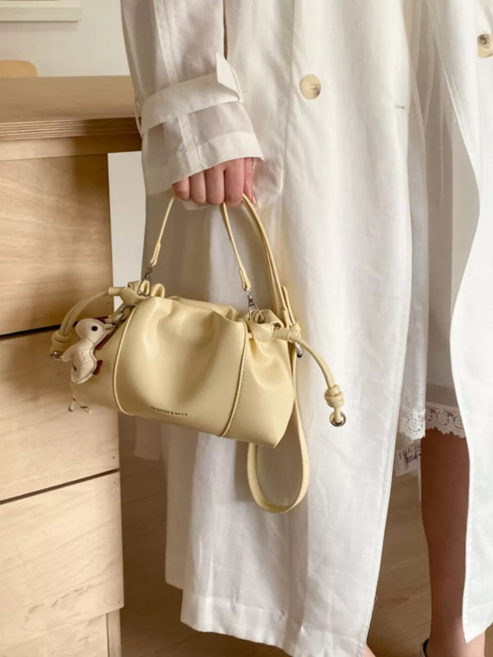 Blue crossbody bag